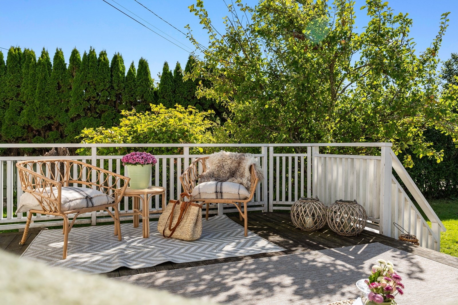 Her kan en nyte sola i god lag med familie og venner Galleribilde