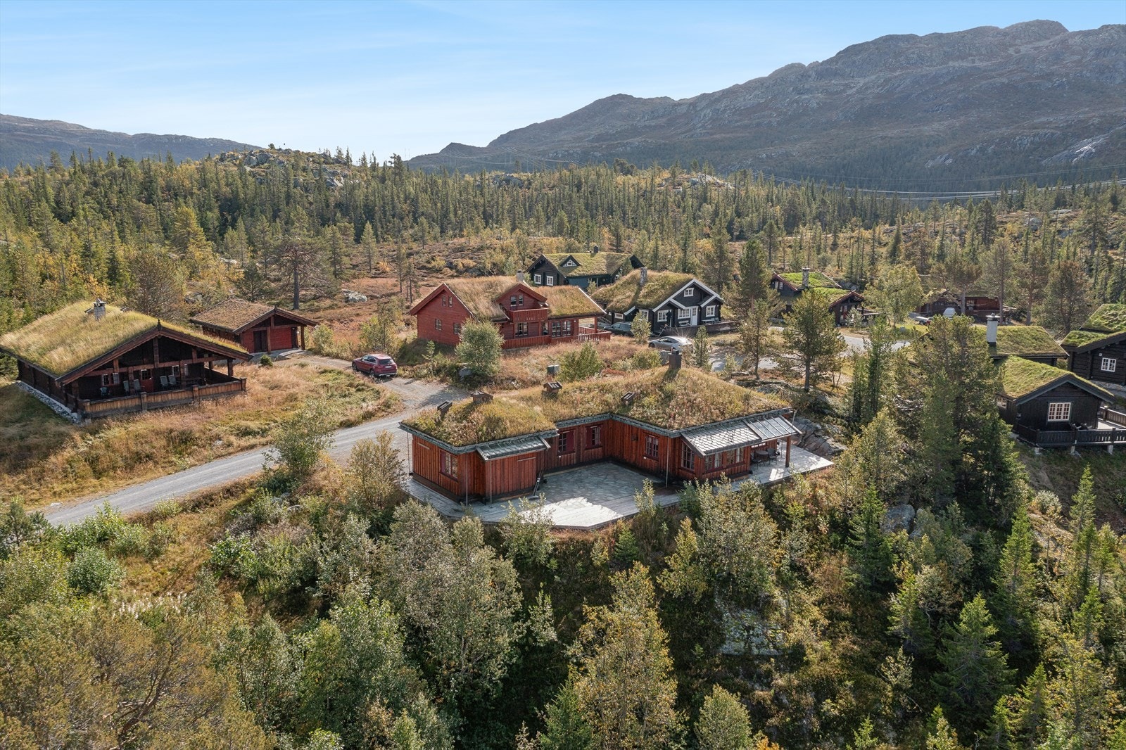 Kort vei til skiløyper, alpint og flotte turområdet. Galleribilde