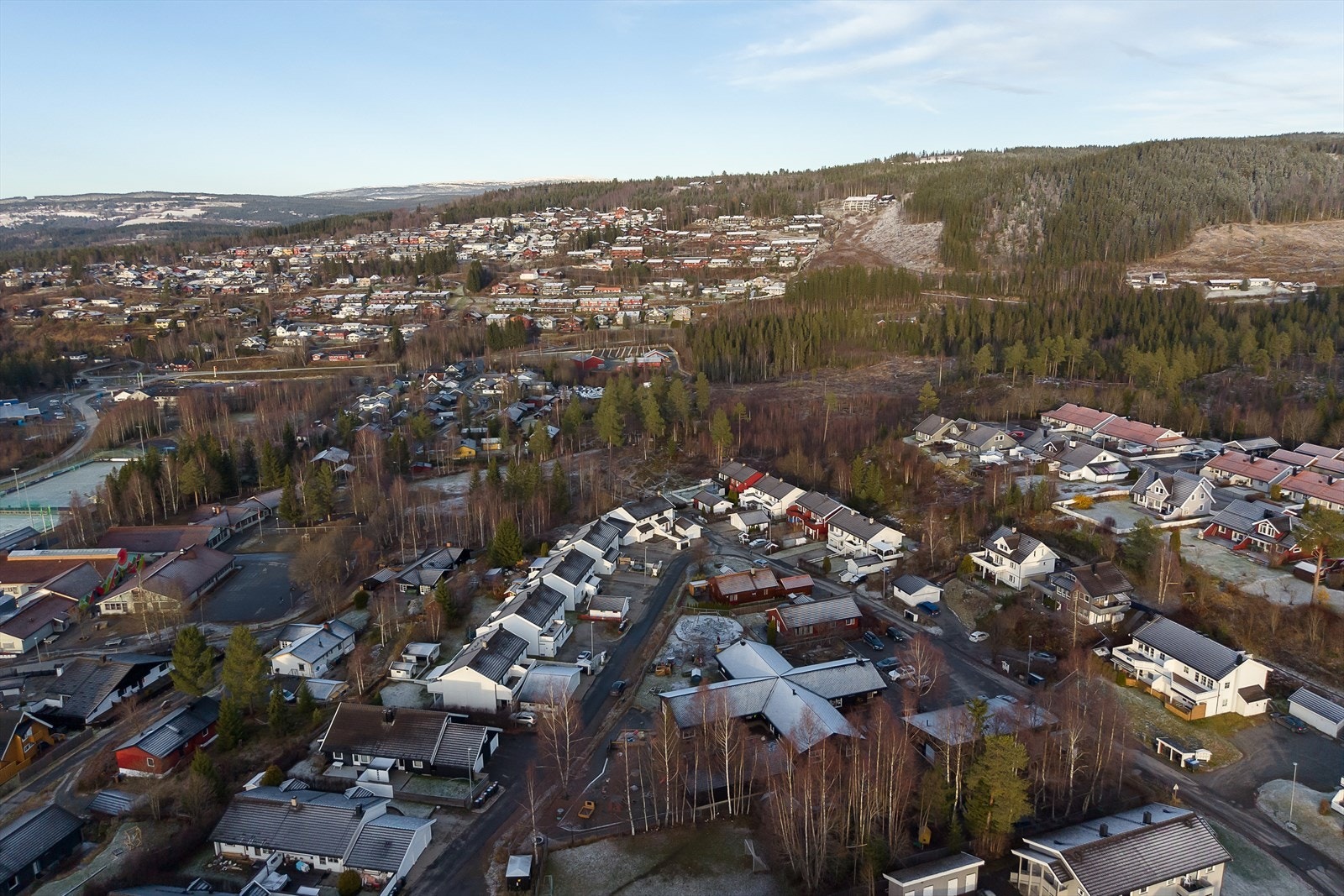 En beliggenhet som også kombinerer nærhet til natur med enkel tilgang til byens fasiliteter. Galleribilde