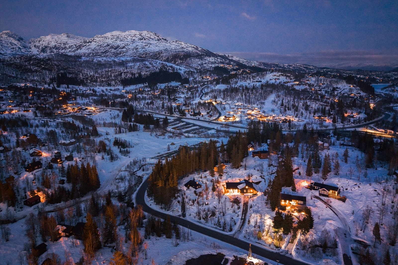 Fritidsboligen er like fantastisk sommer som vinter. Galleribilde