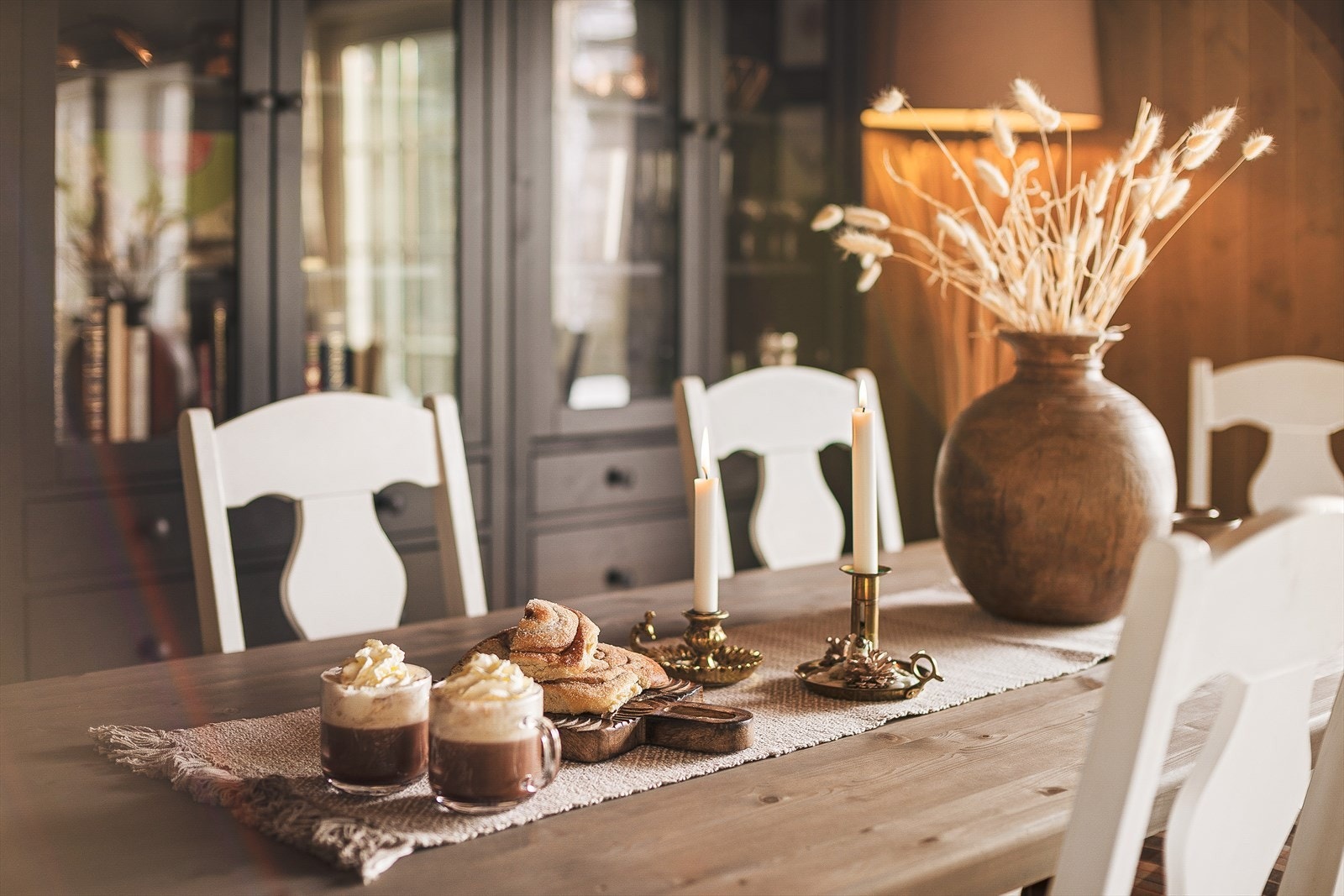 Fristelser etter en dag i snøen. Galleribilde