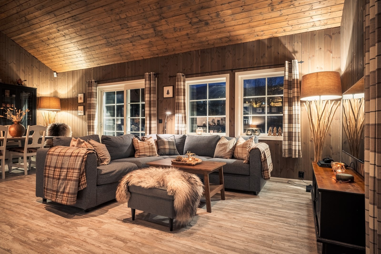 Sjarmerende og koselig hyttestemning. Galleribilde