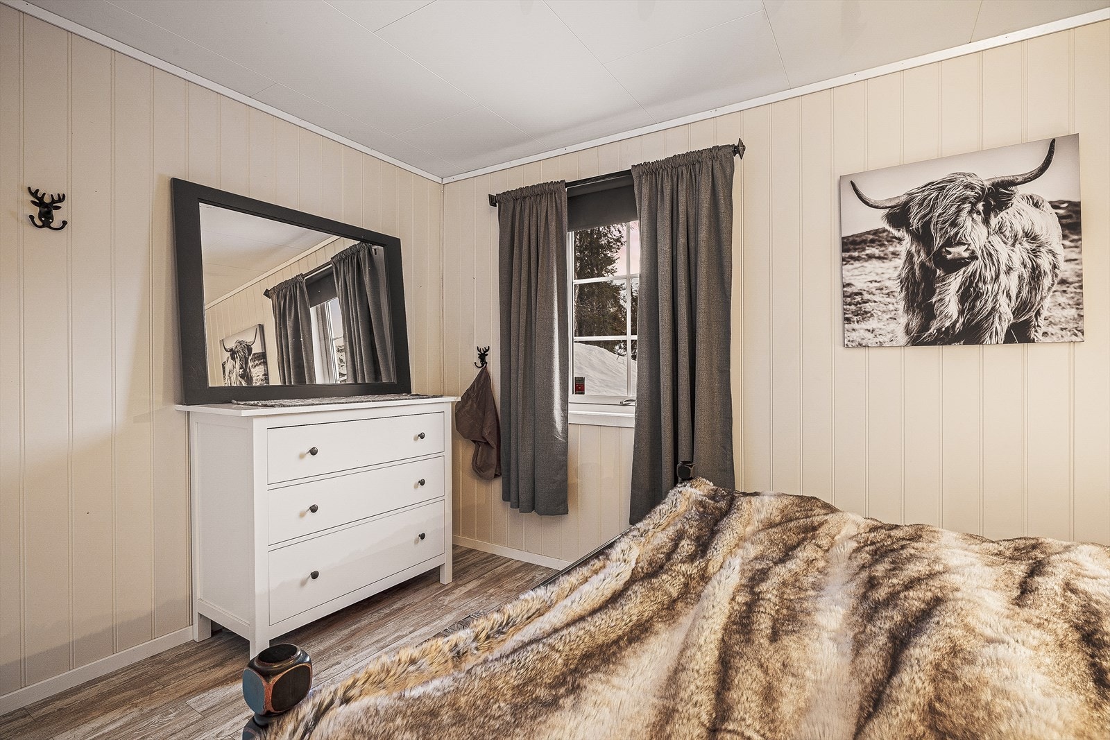 Dette soverommet er på 11,2m². Galleribilde