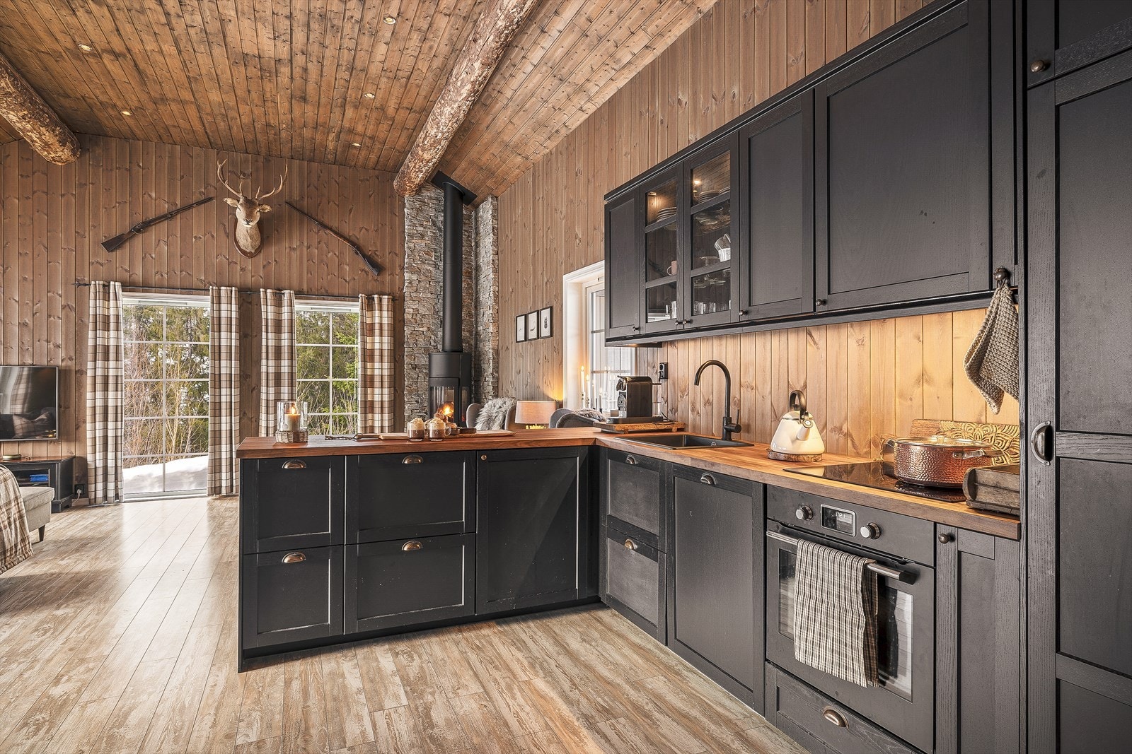 Nytt kjøkken ble montert i 2021. Galleribilde