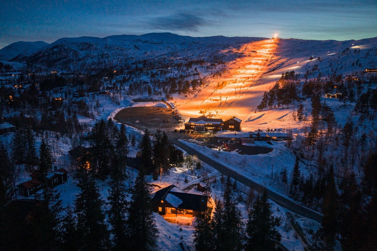 En fantastisk beliggenhet for den skiglade. Galleribilde