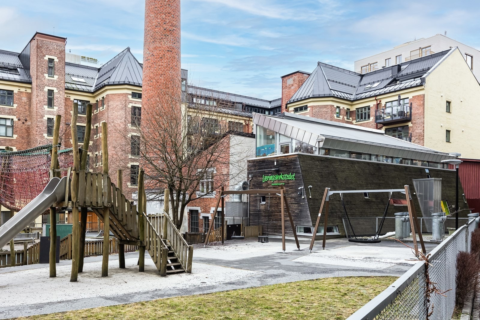 Beboerne i Sameiet Waldemars Hage 2 har fortrinnsrett i Læringsverkstedet Waldemars barnehage. Galleribilde