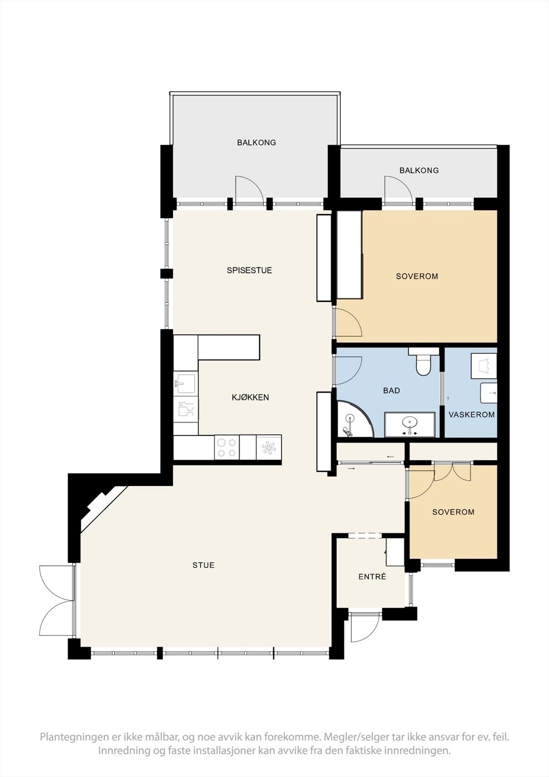 Plantegning. Galleribilde