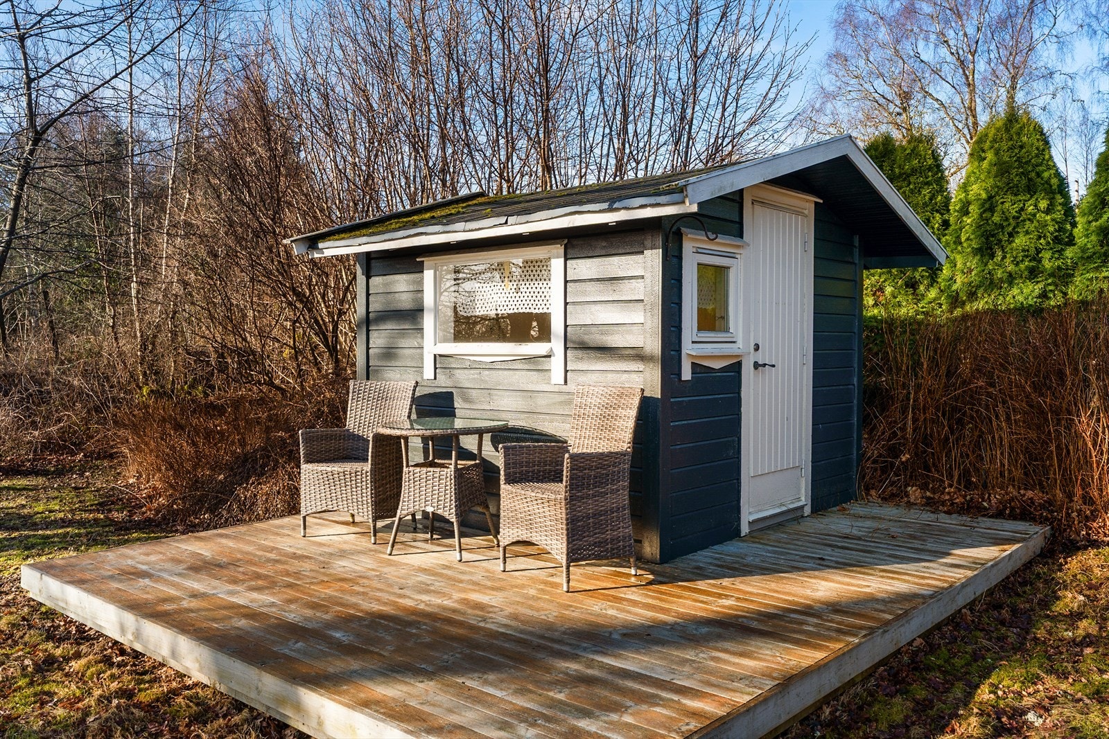 Koselig lekehytte på eiendommen Galleribilde