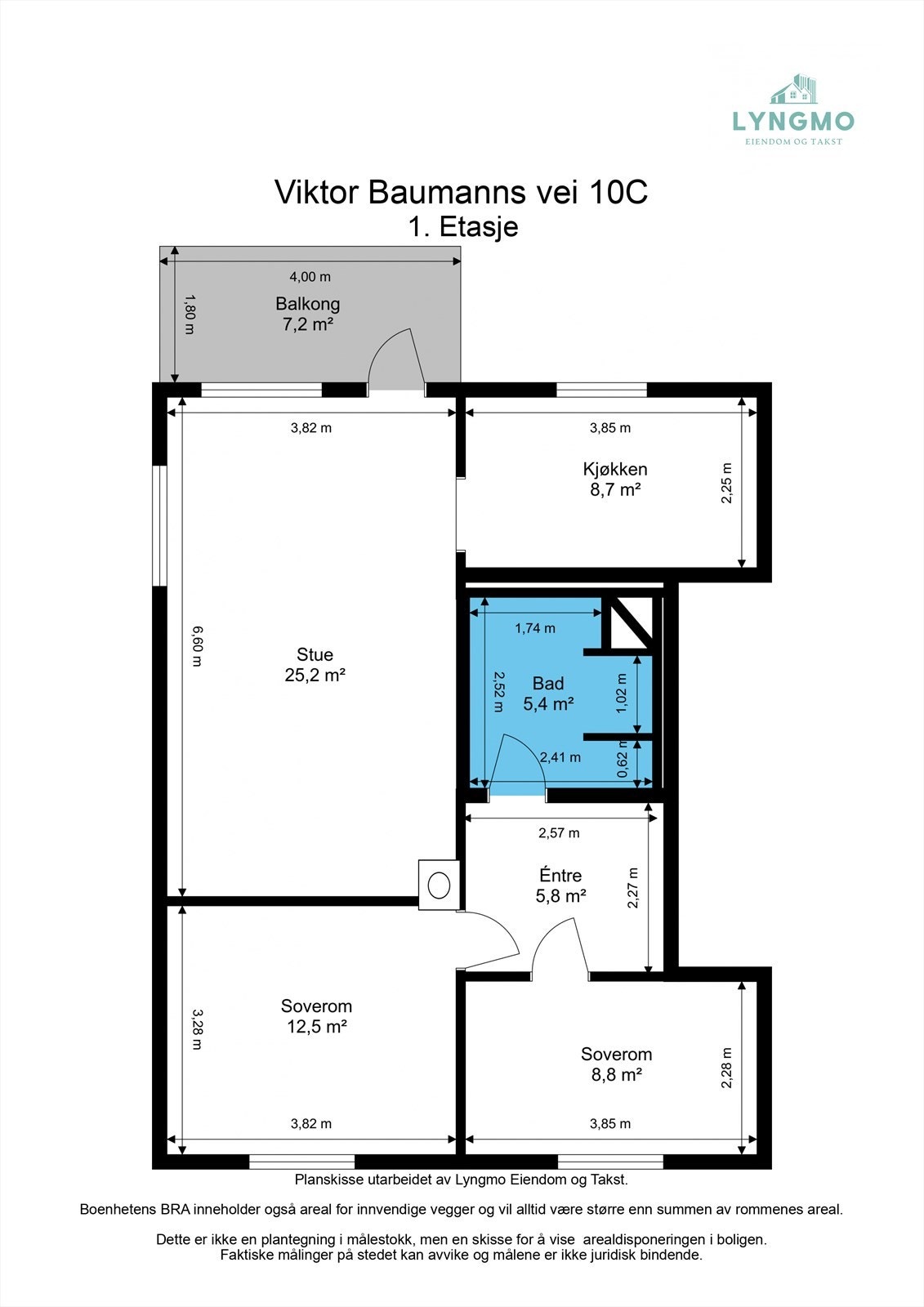 Planskisse. Galleribilde