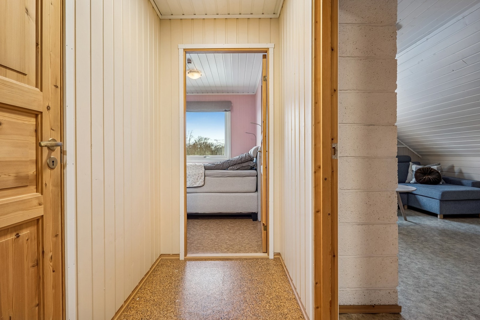 I loftsetasjen er det 3 soverom Galleribilde