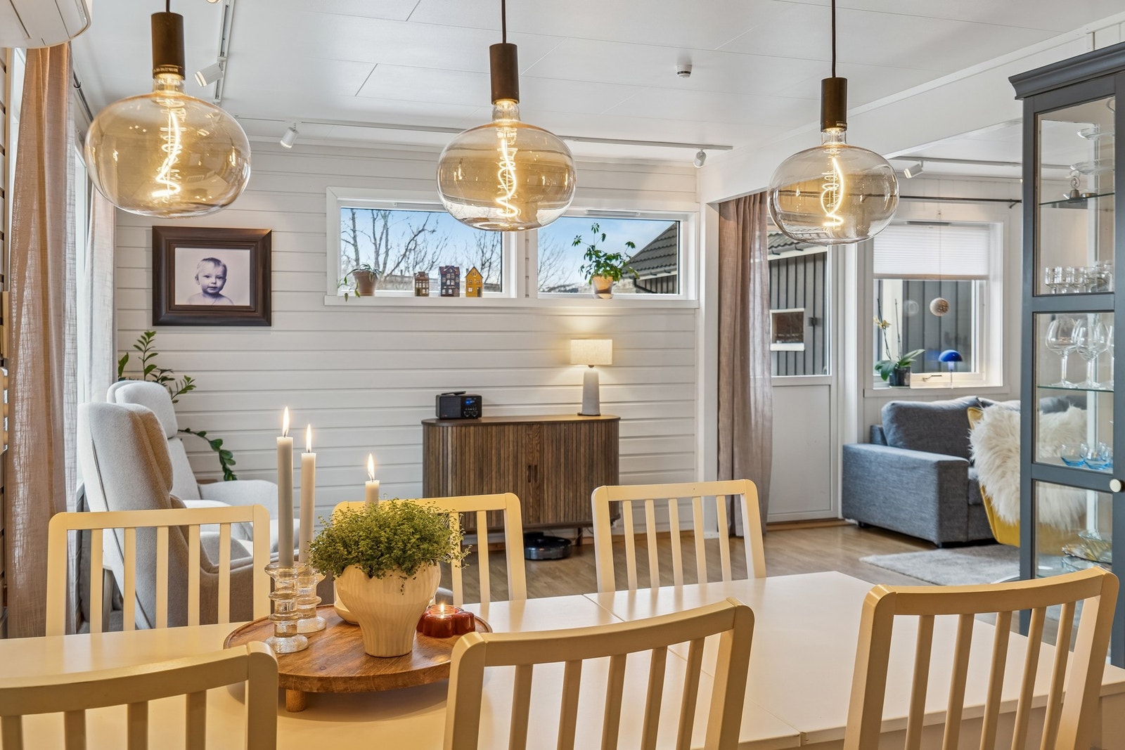 Her kan man samle familie og venner til et godt måltid Galleribilde