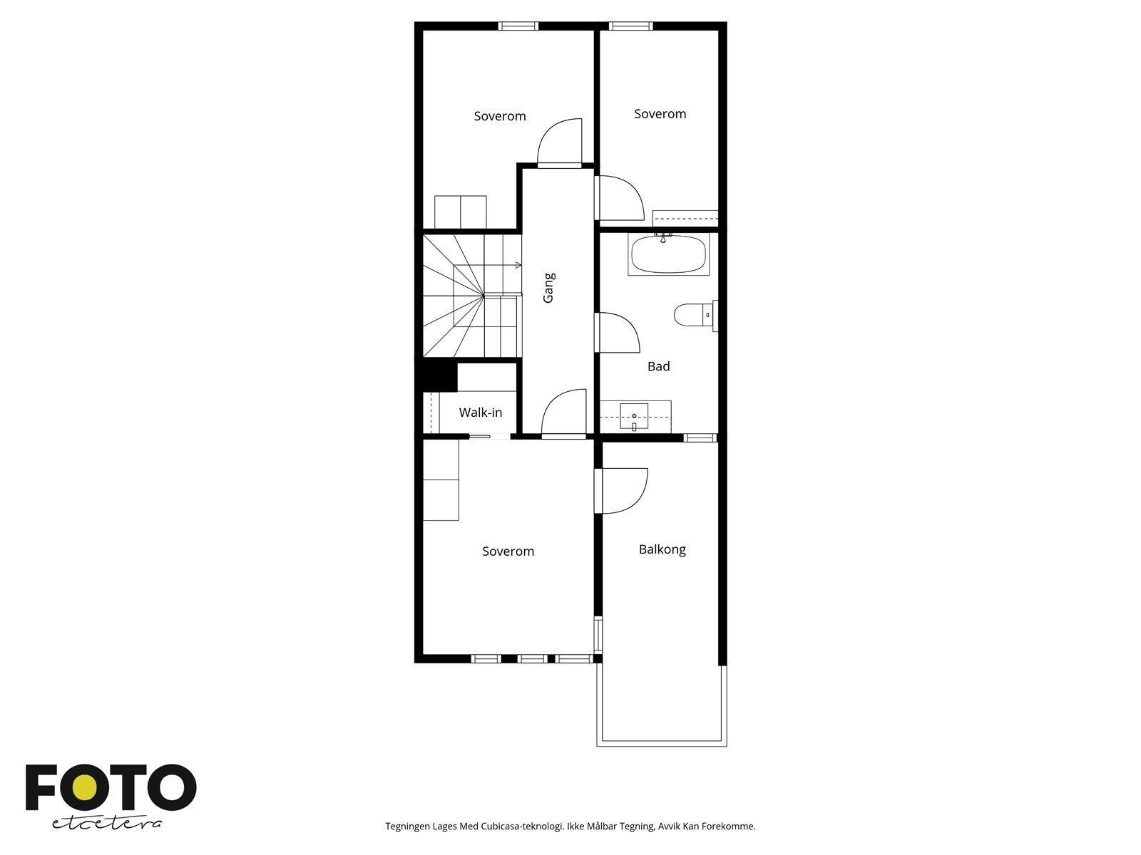 Veiledende plantegning - Ikke målbar Galleribilde
