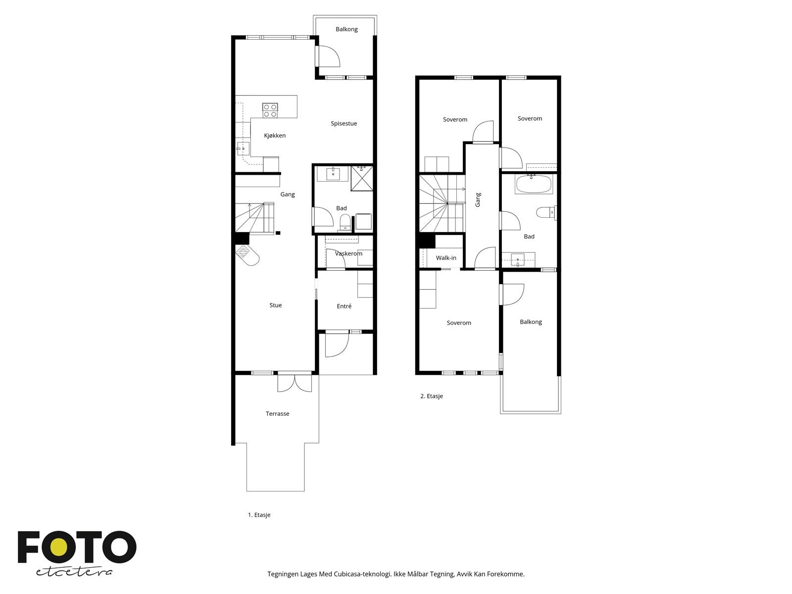 Veiledende plantegning - Ikke målbar Galleribilde