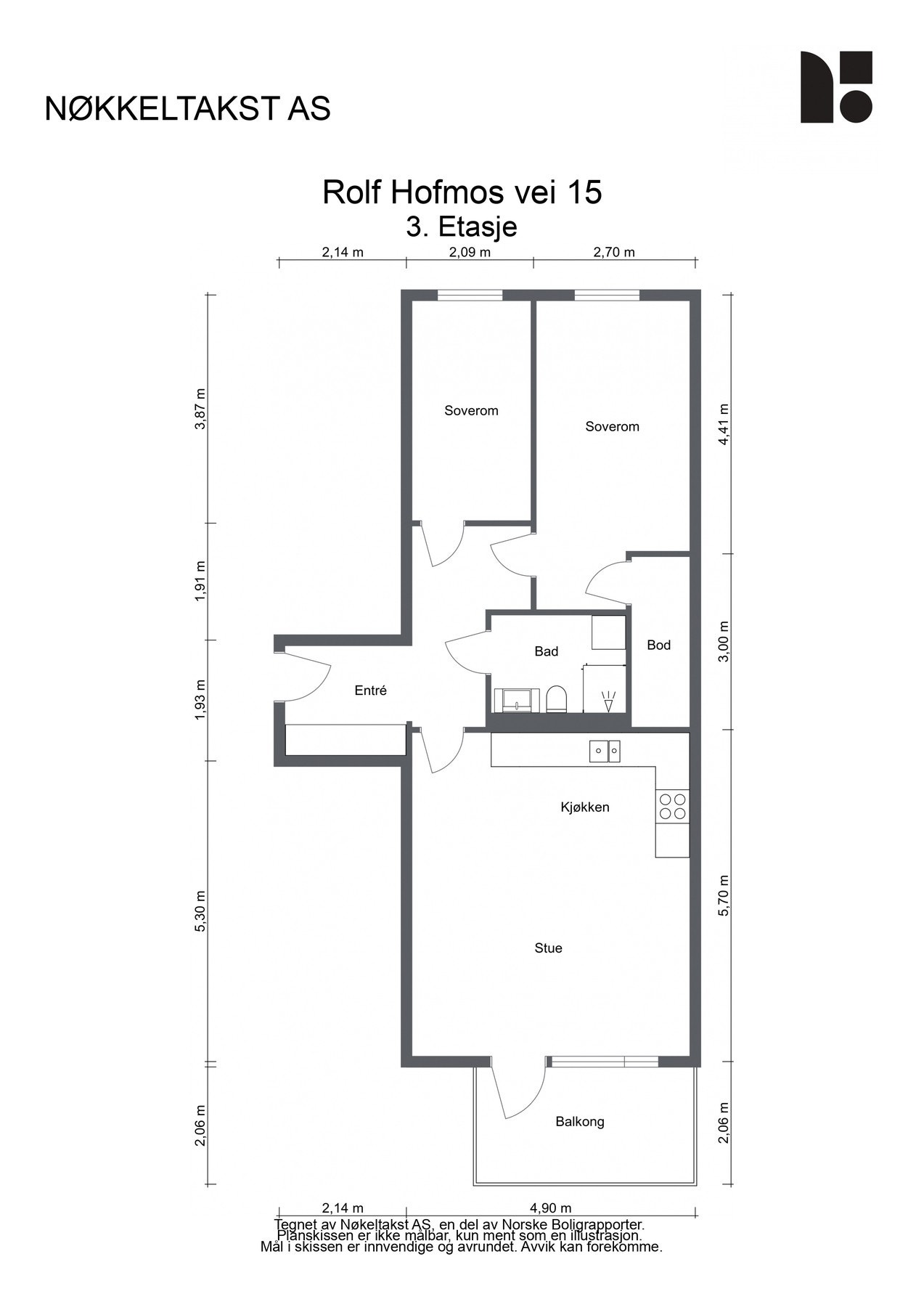 Plantegning. Galleribilde