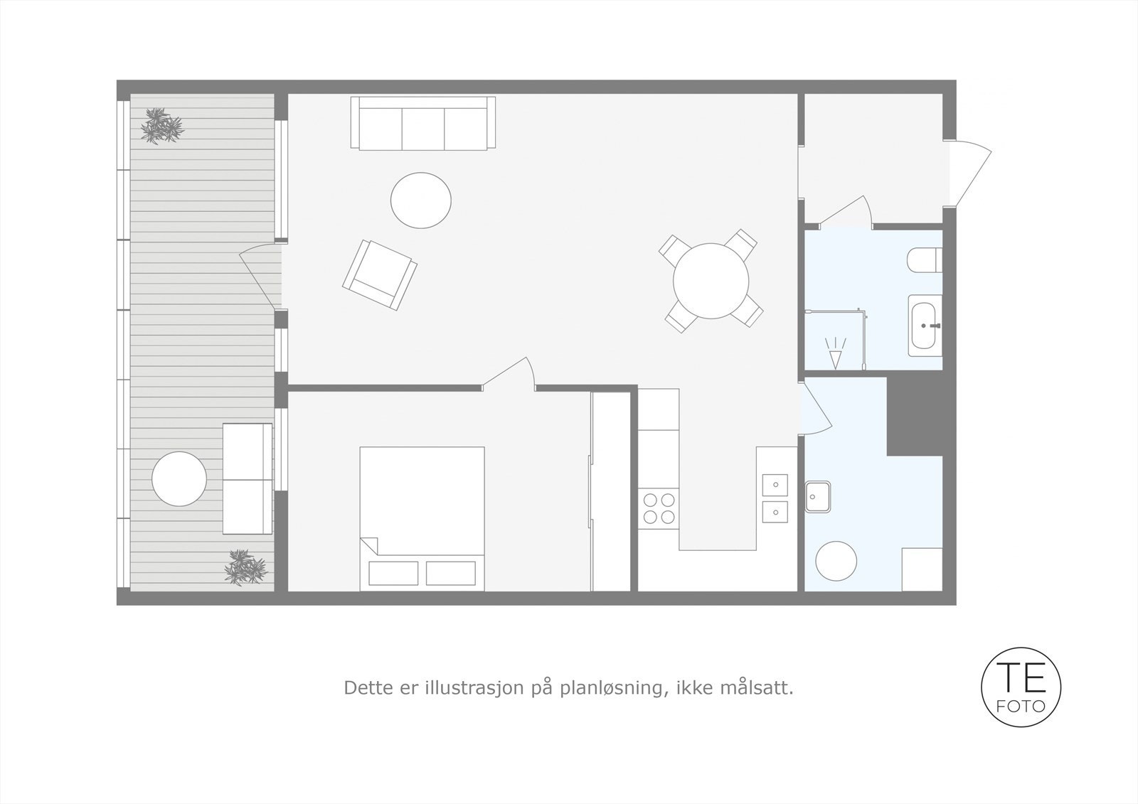 Plantegning. Galleribilde