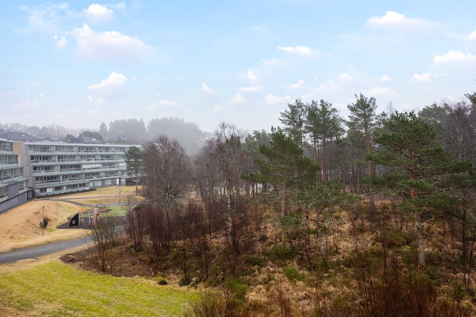 Åpen og fin utsikt over nærområdet Galleribilde