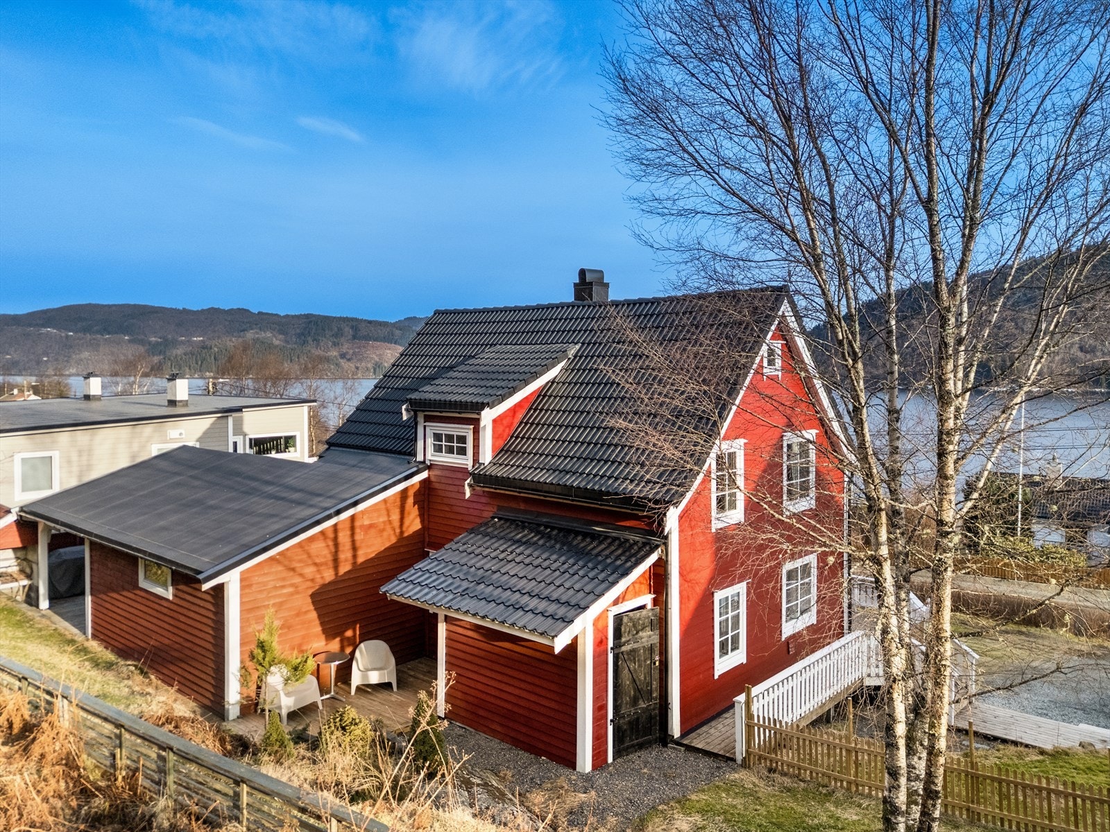 Taket er oppgradert i 2023. Galleribilde