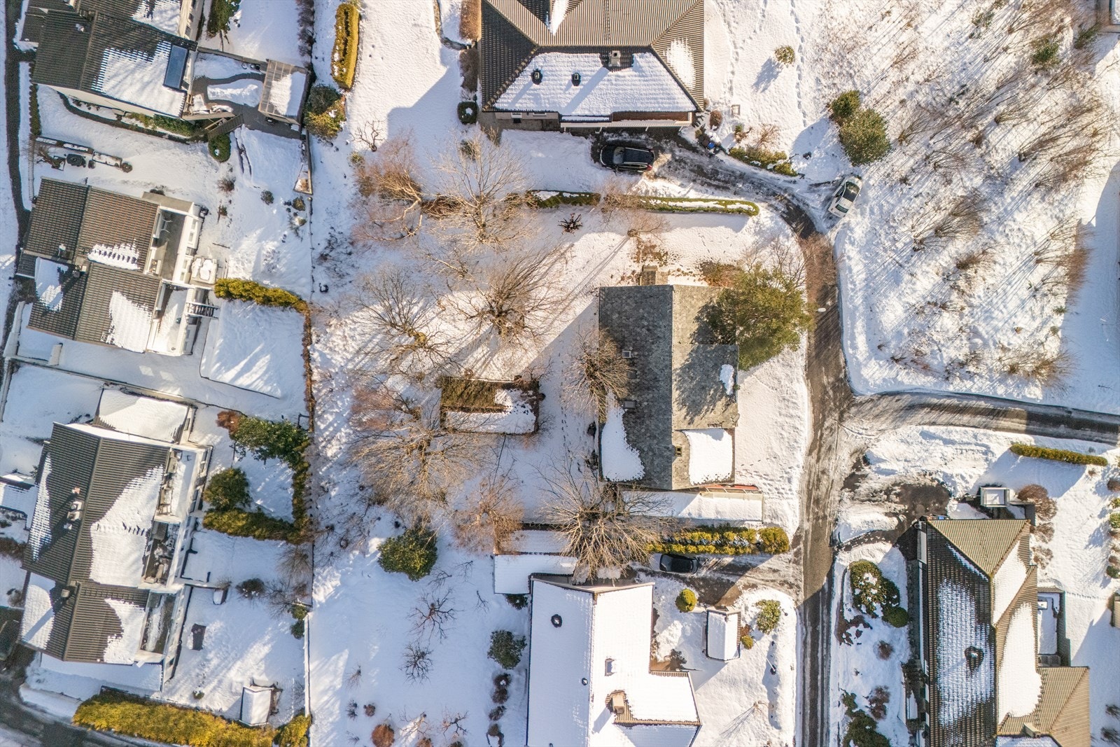 Dronebilde Galleribilde