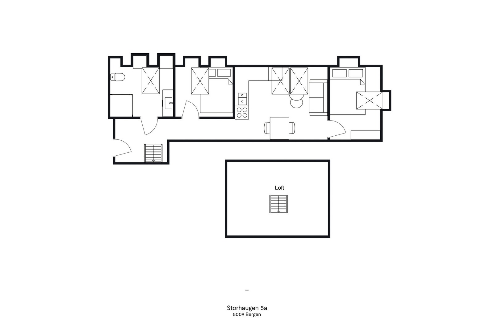 Plantegning. Galleribilde