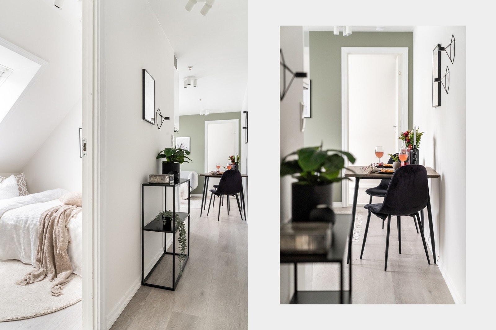 Her er det god plass til å innrede med garderobeskap, knaggrekke og skoskap. Galleribilde