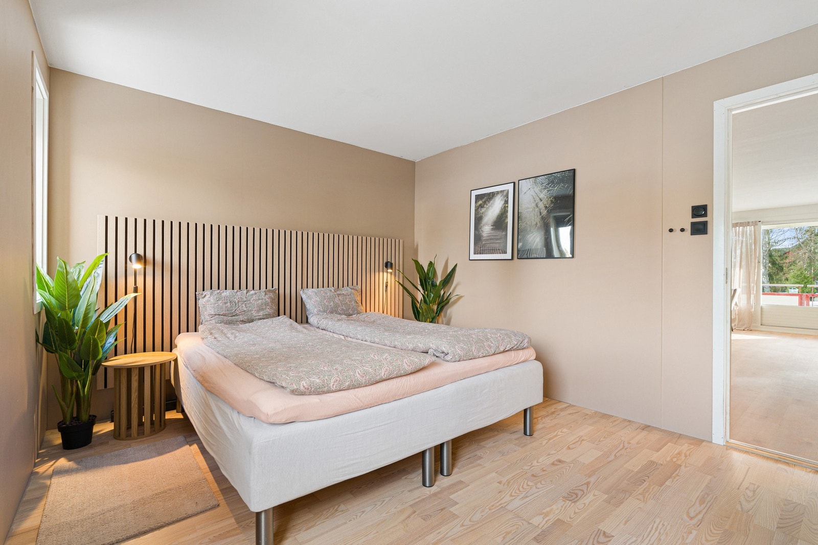 Det største soverommet er på hele 13,8m². Galleribilde