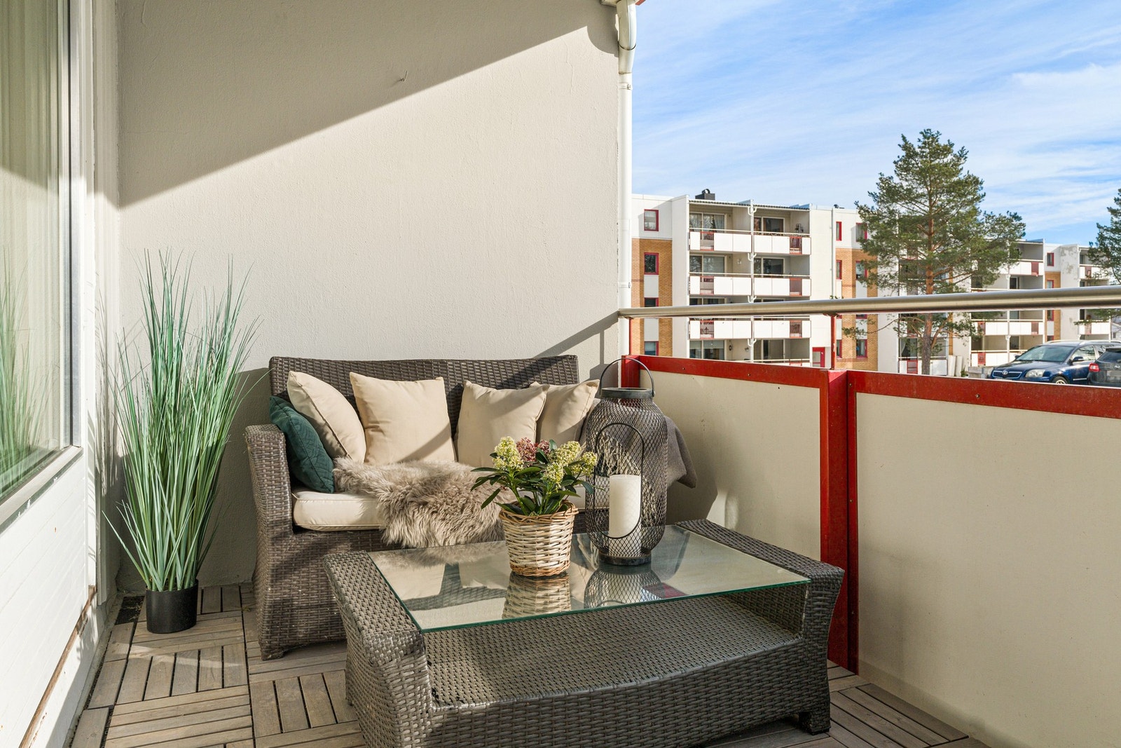 Har kan du nyte flotte sommerdager uten innsyn fra andre beboere. Galleribilde