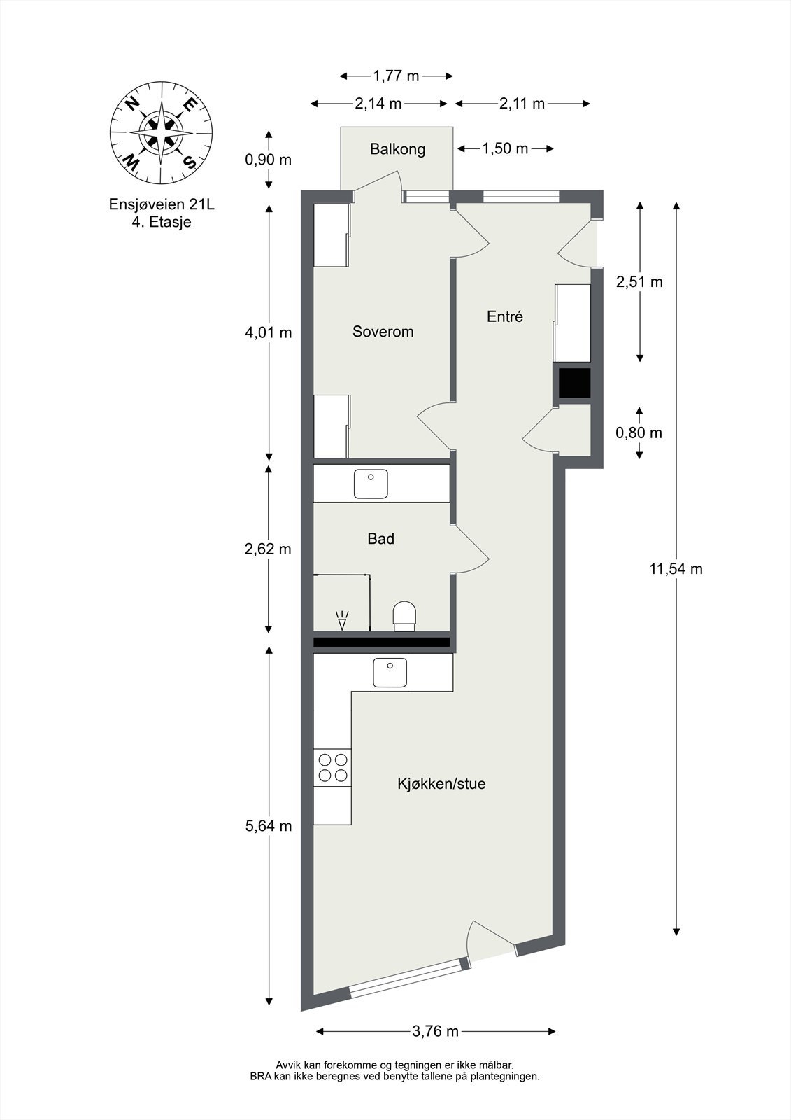 Ensjøveien 21L - 4. etg. Galleribilde