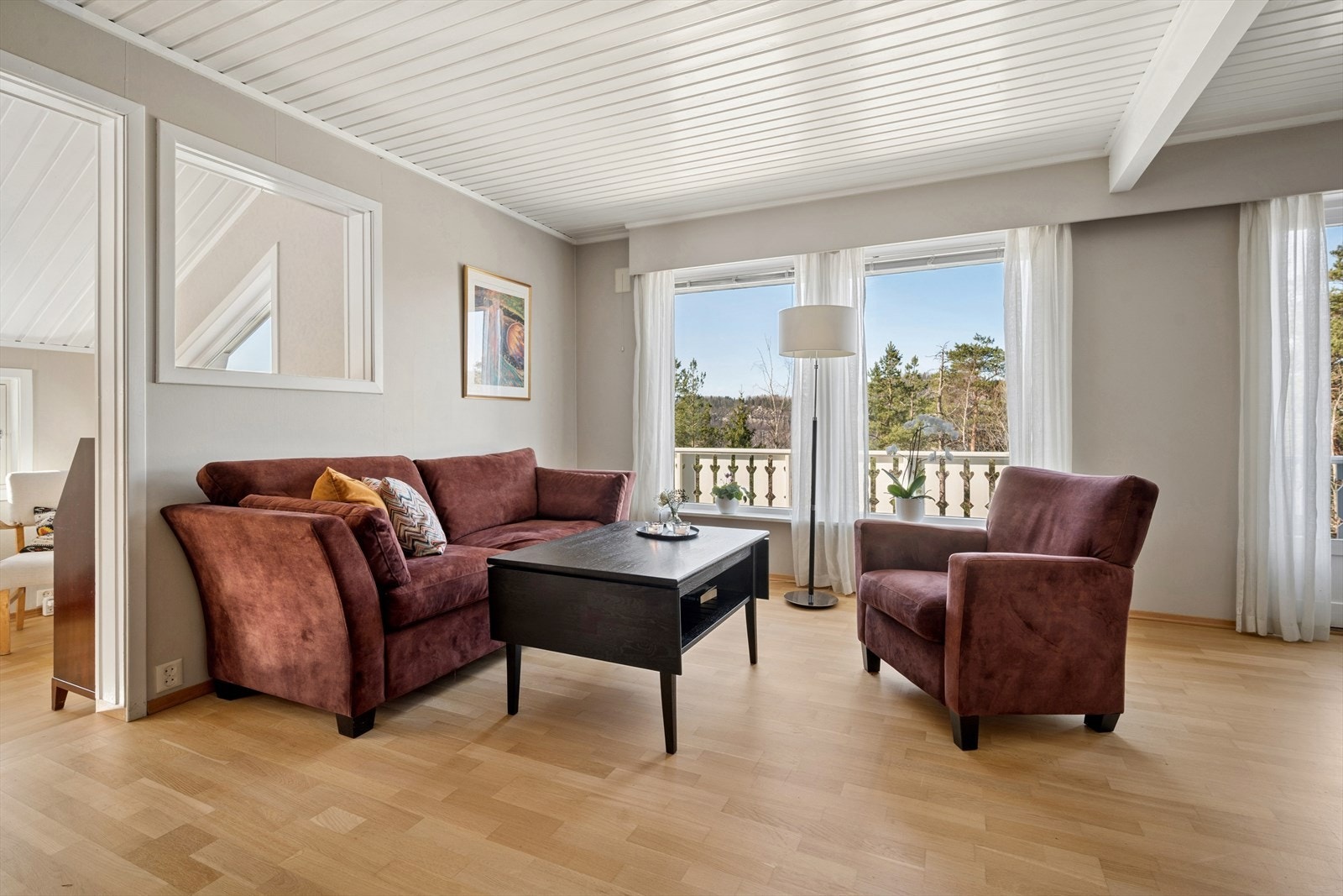 God plass til å lage en komfortabel sittegruppe. Galleribilde