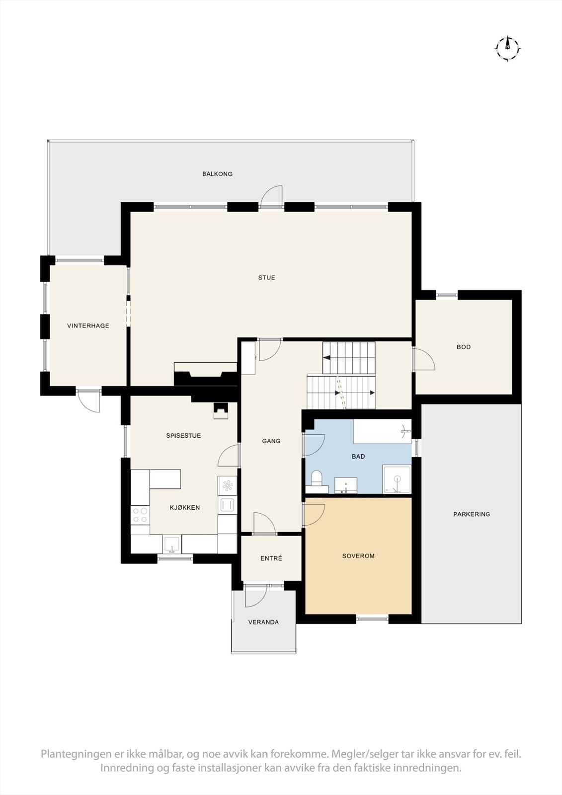 Plantegninger 1. Etasje Galleribilde