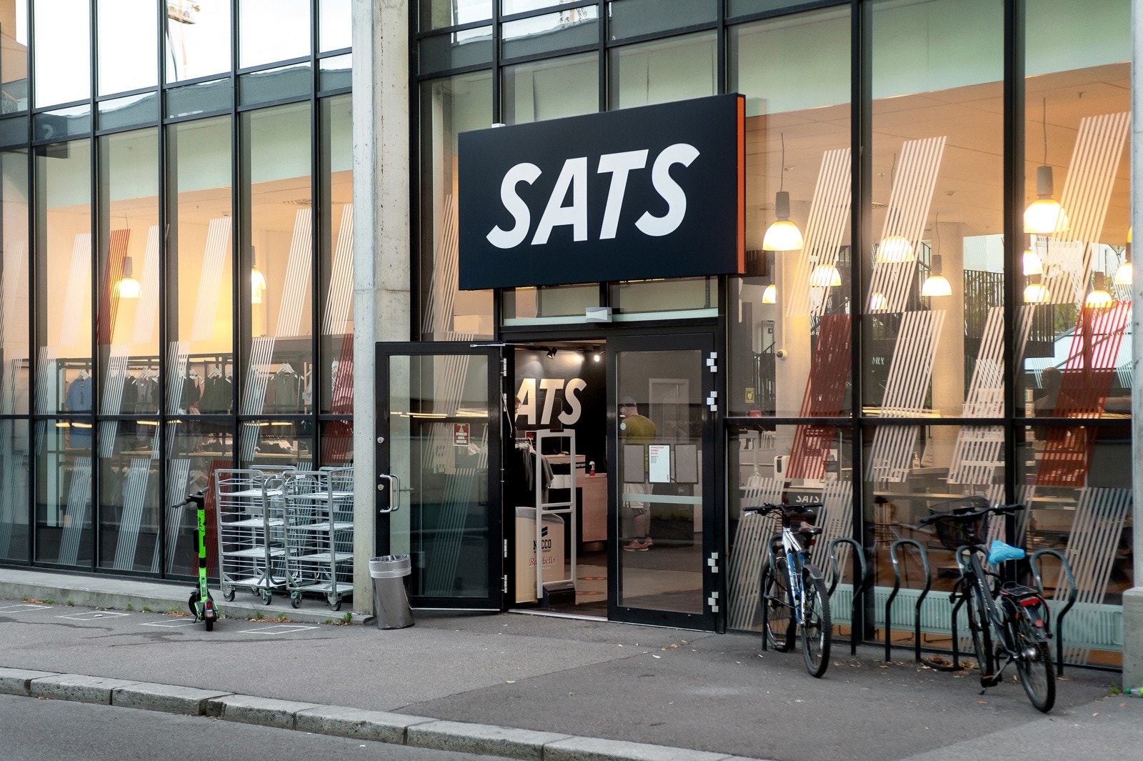 SATS Bislett. Galleribilde