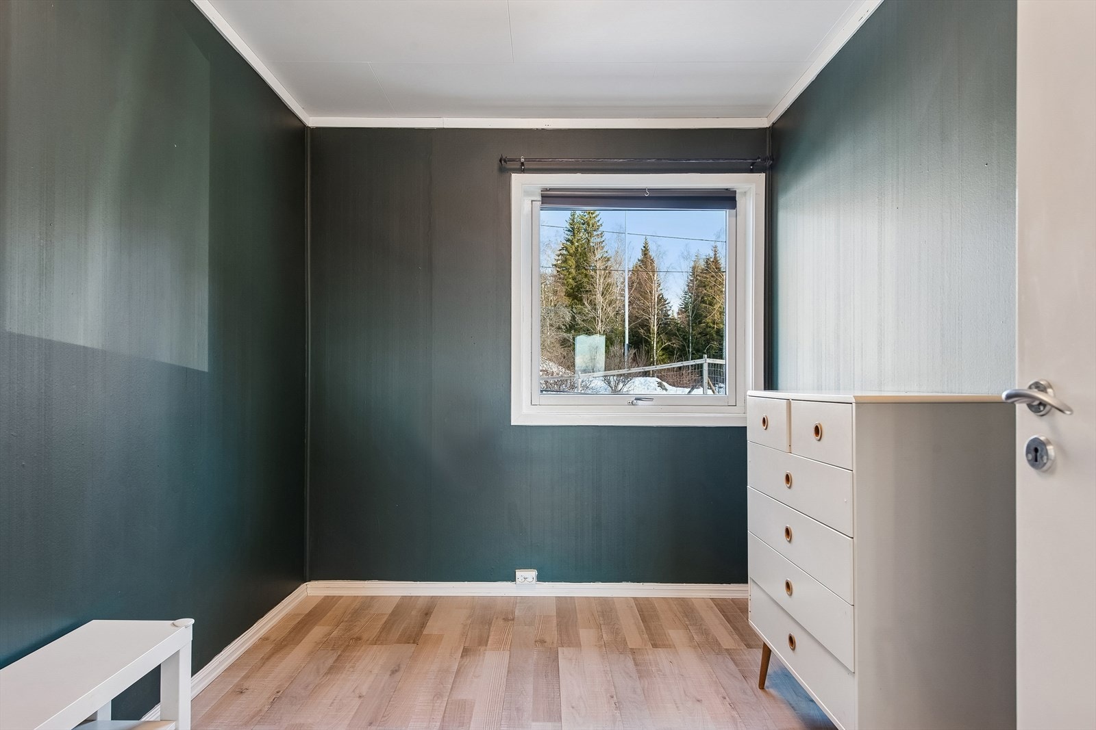 Det andre rommet egner seg godt som barnerom, gjesterom eller kontor. Galleribilde