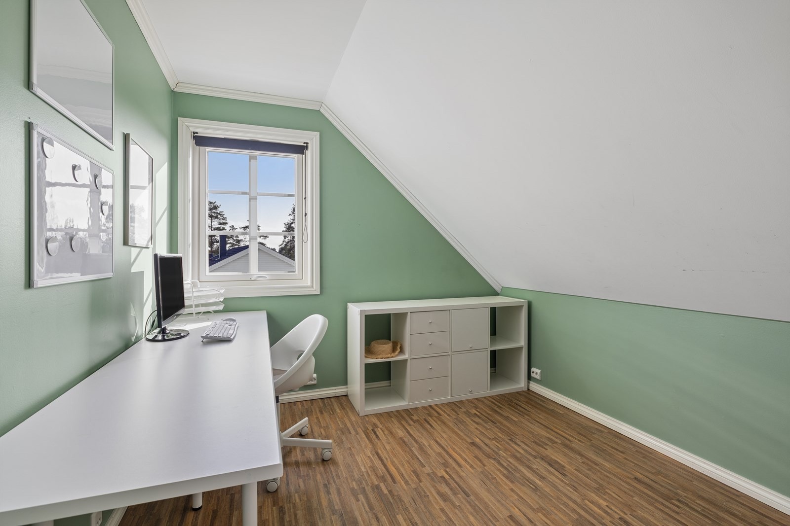 Rommene har en god størrelse og er enkle å møblere. Galleribilde