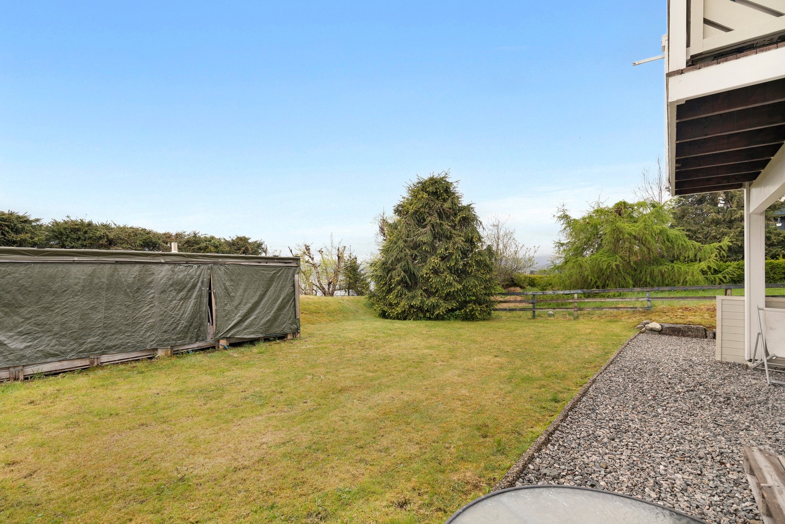 Her kan det enkelt etableres terrasse Galleribilde