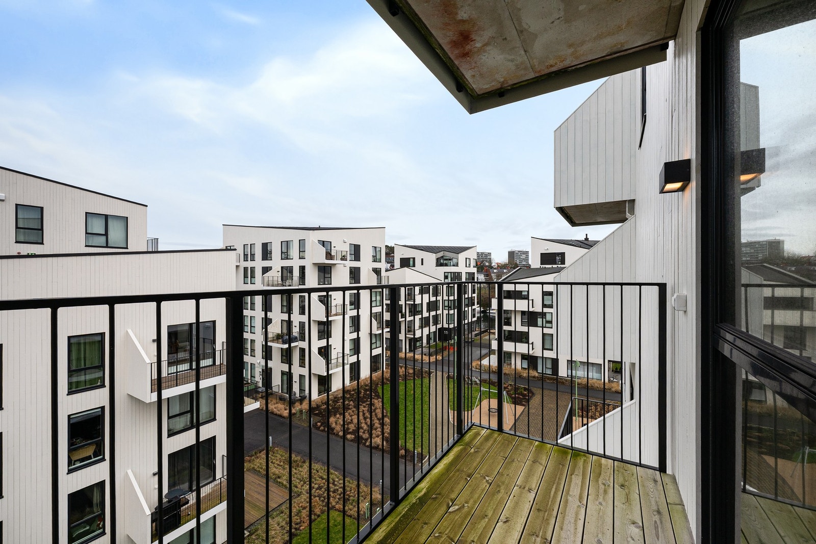 Balkong fra soverommet Galleribilde