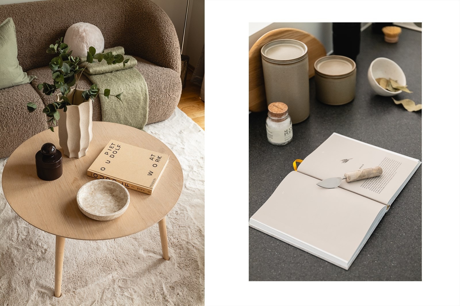 Detaljer stue Galleribilde