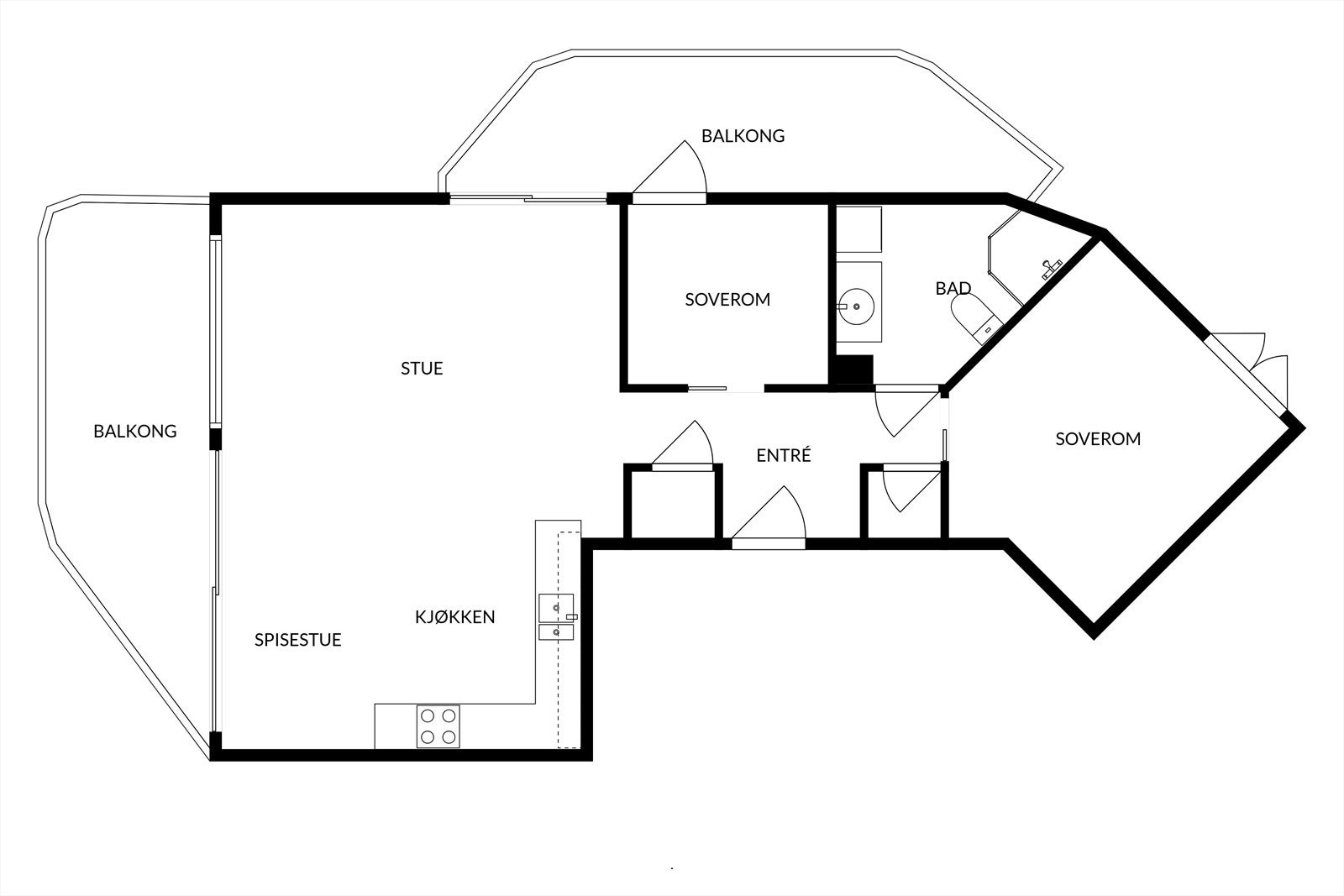 Planløsning. Galleribilde