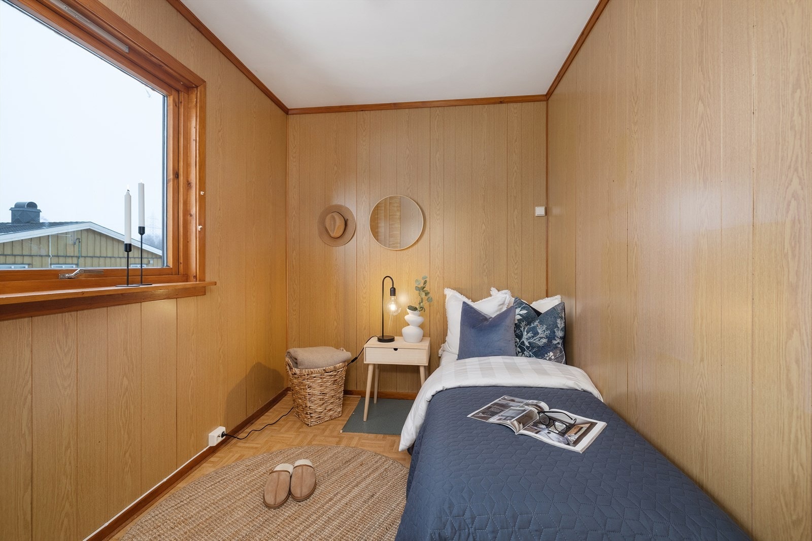 Et lyst og anvendelig rom, egnet som barnerom, gjesterom eller kontor. Galleribilde