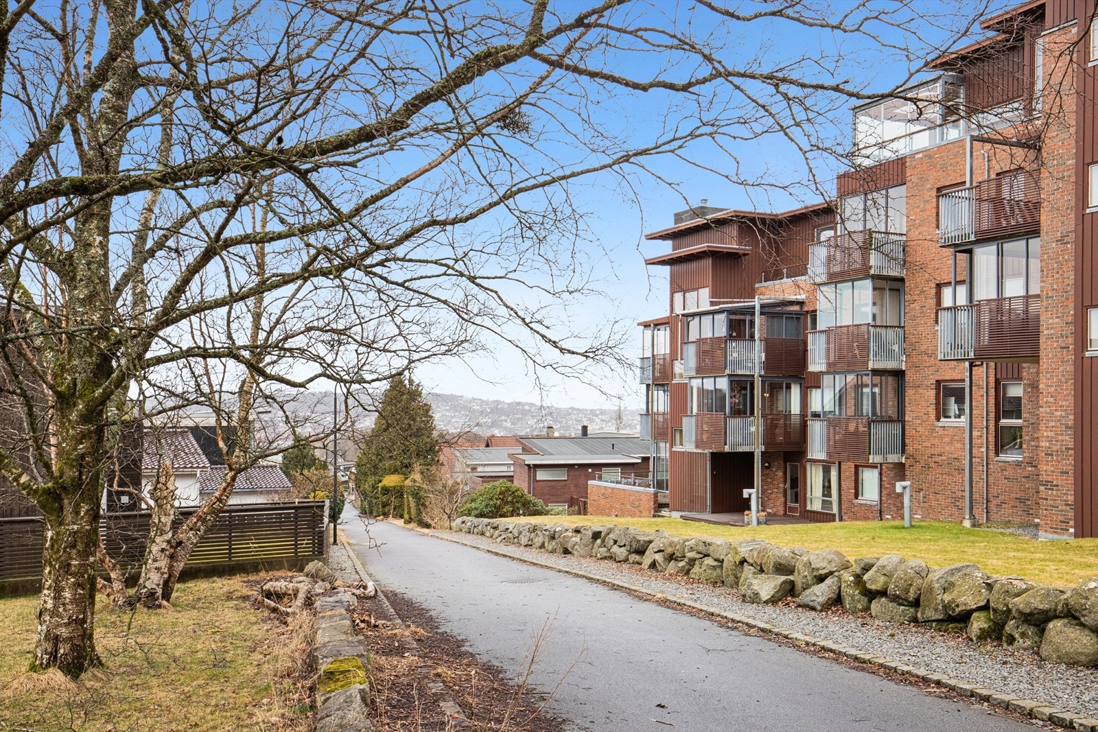 Fasade på bakside Galleribilde