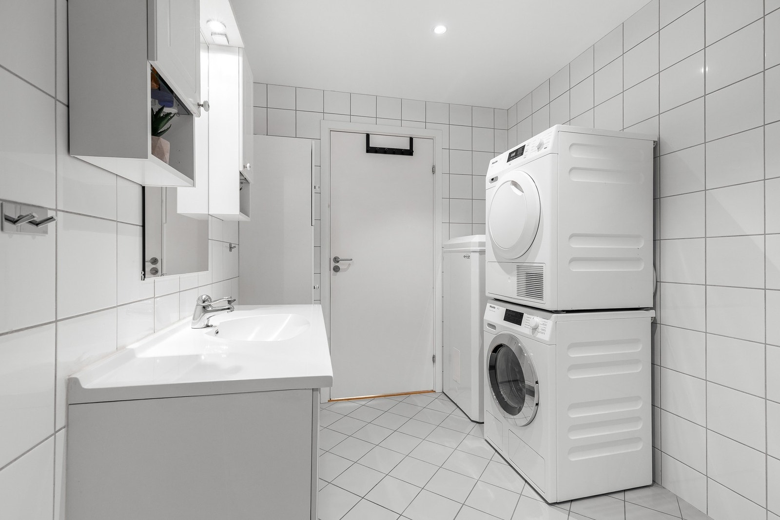 Badet har også opplegg for vaskemaskin Galleribilde