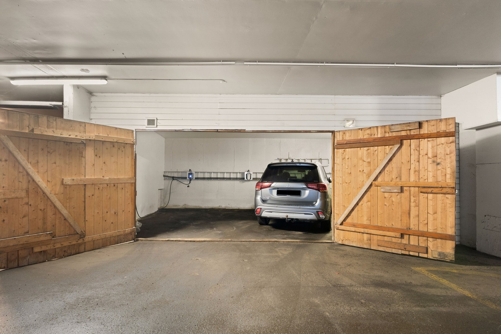 Det følger med garasjeplass. Galleribilde