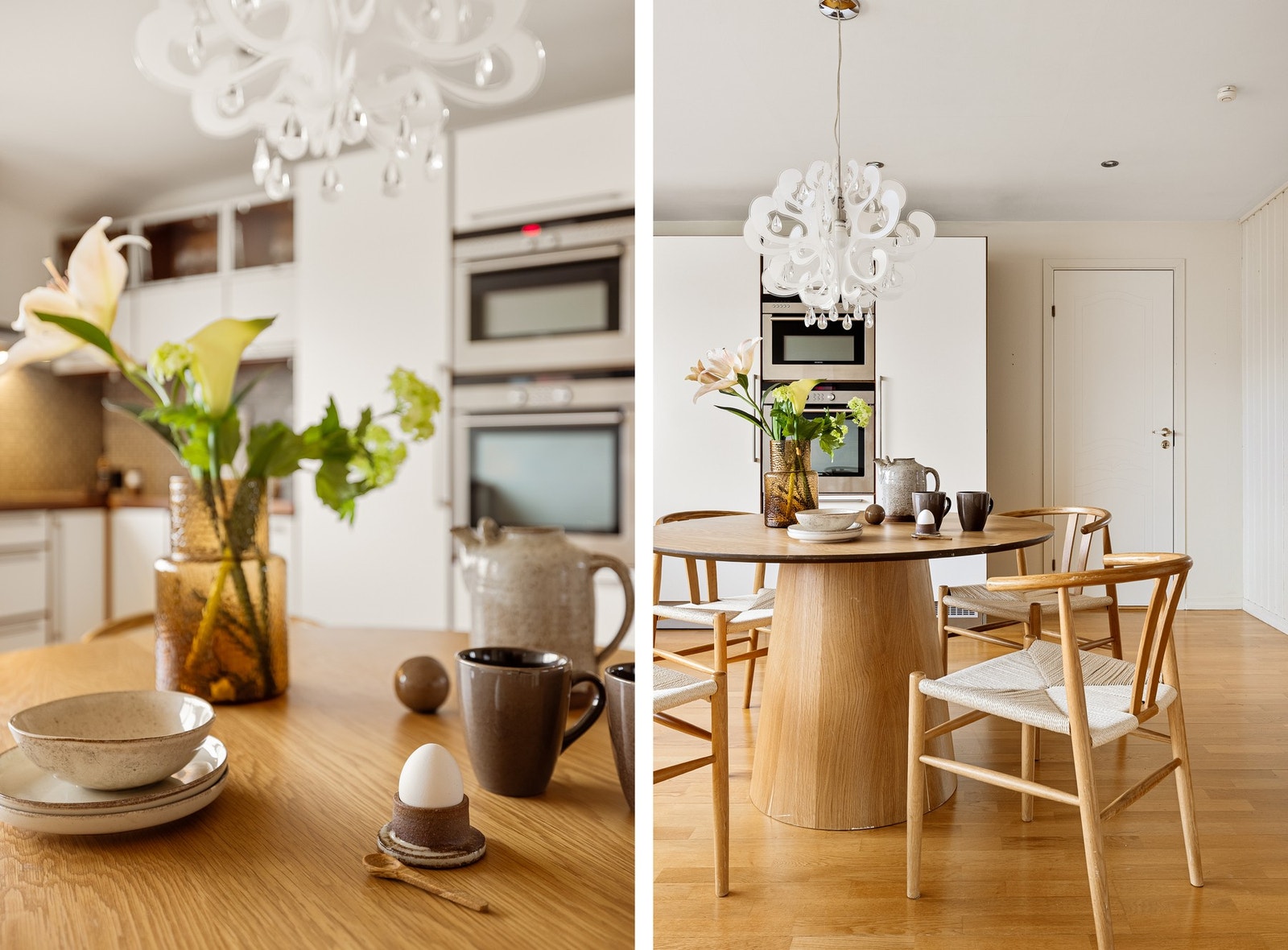 Integrerte hvitevarer gir et moderne og sømløst uttrykk Galleribilde