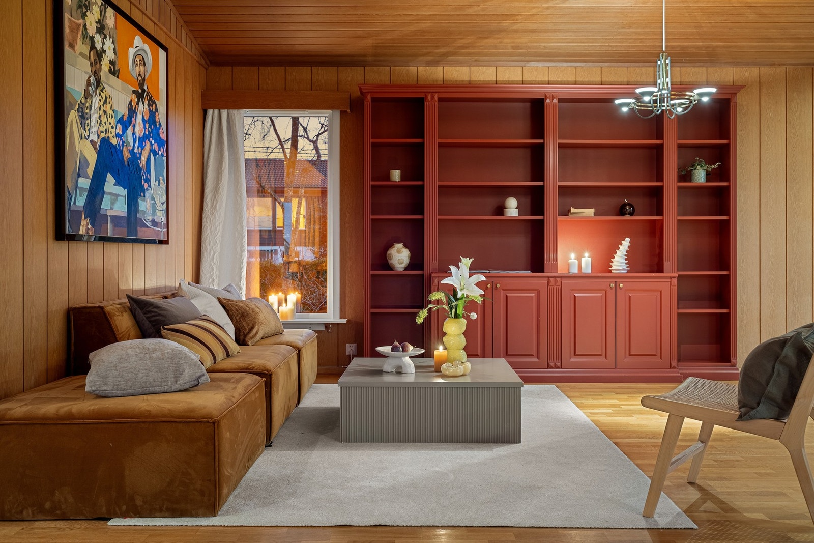 Flere gode kvaliteter som bla. vannbåren gullvarme i flere rom, god ventilasjon og bra vedlikehold Galleribilde