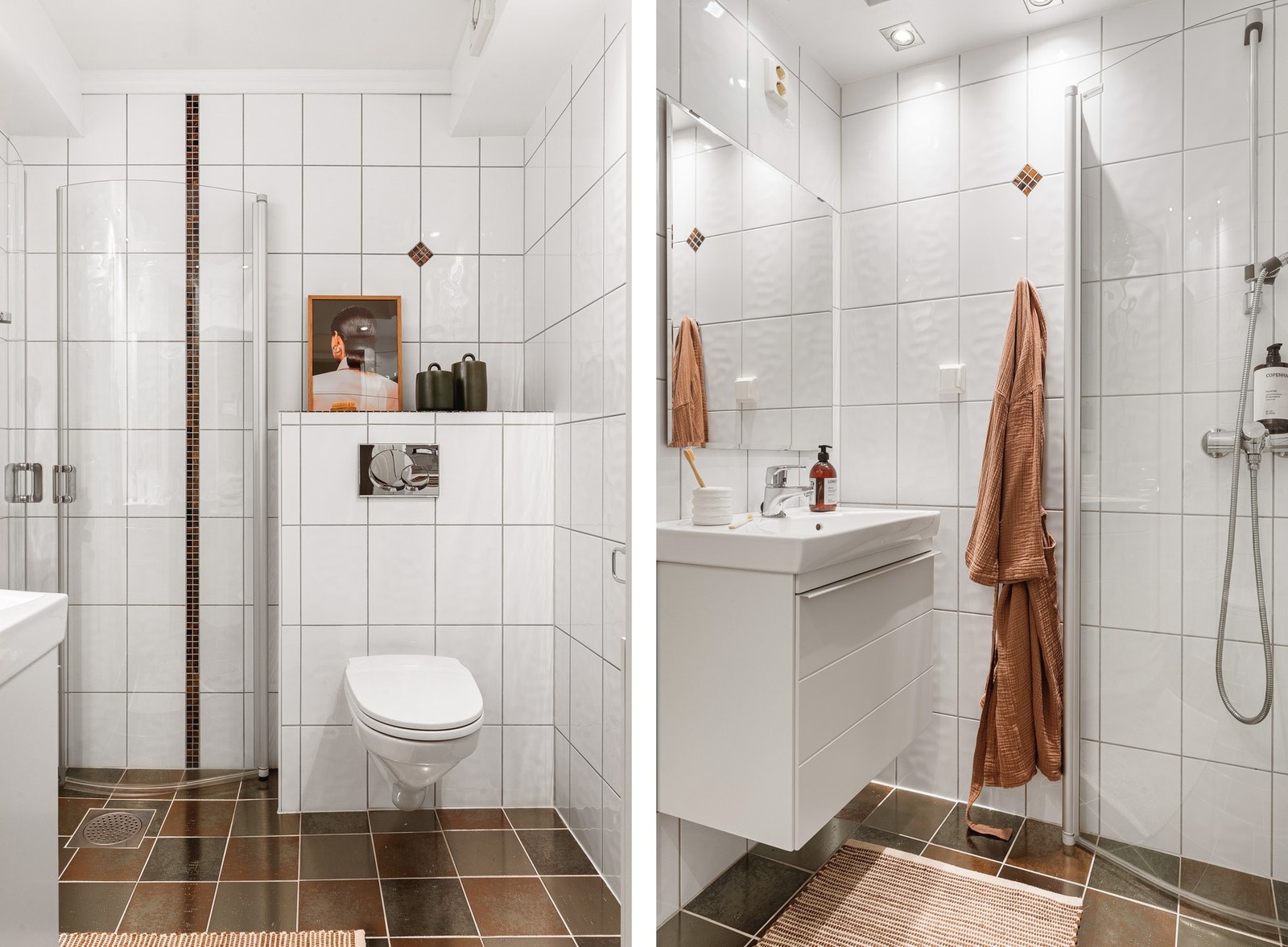 Badet er innredet med Galleribilde