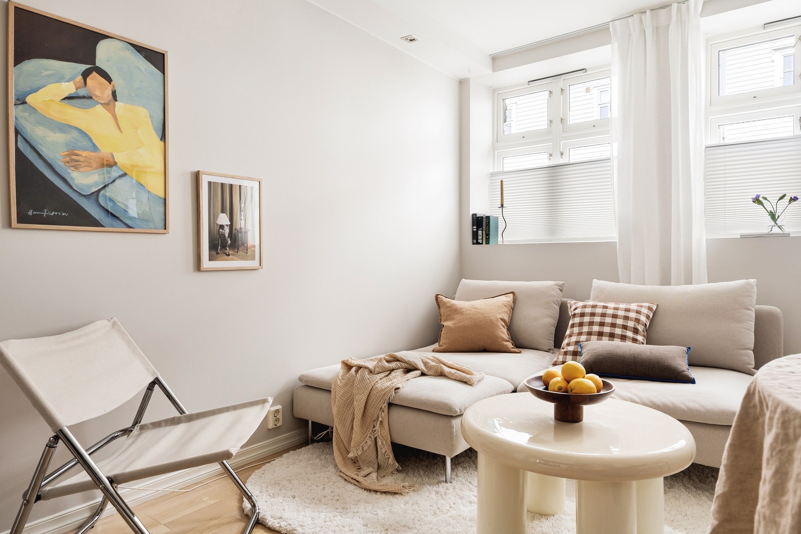 Lysinnslipp som gir en god romfølelse. Galleribilde