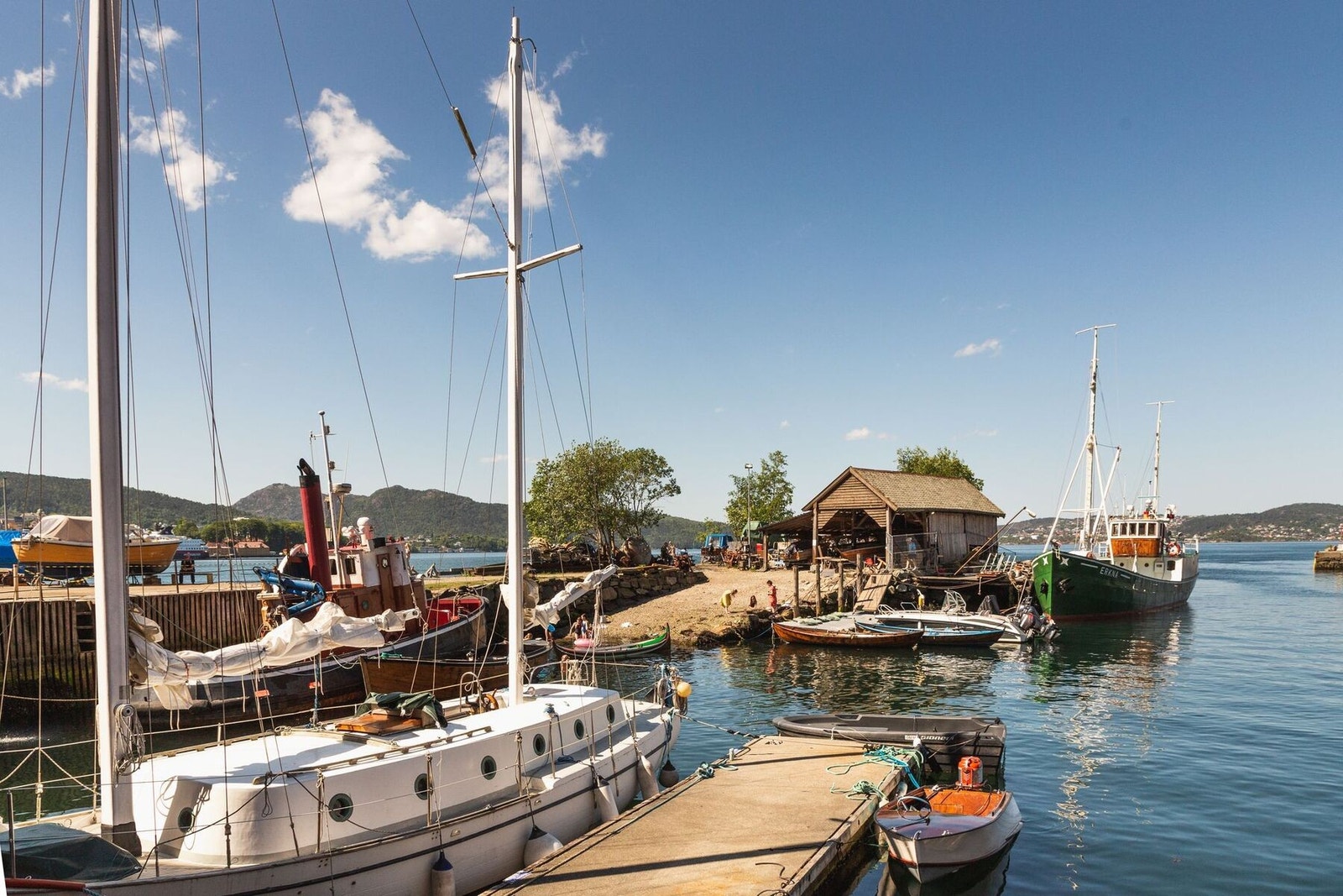 Fiskerimuseumet er kun noen få minutters gange unna boligen. Galleribilde