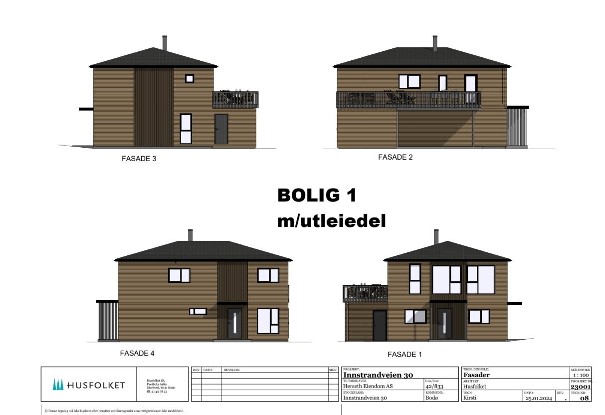 Godkjente oppførte boliger/plantegninger Galleribilde