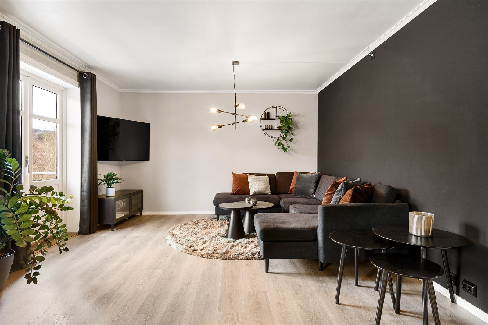 Utgang til altan fra stua Galleribilde