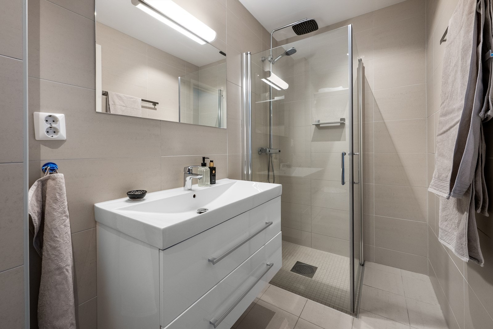 Her er det vannbåren gulvvarme for økt komfort. Galleribilde