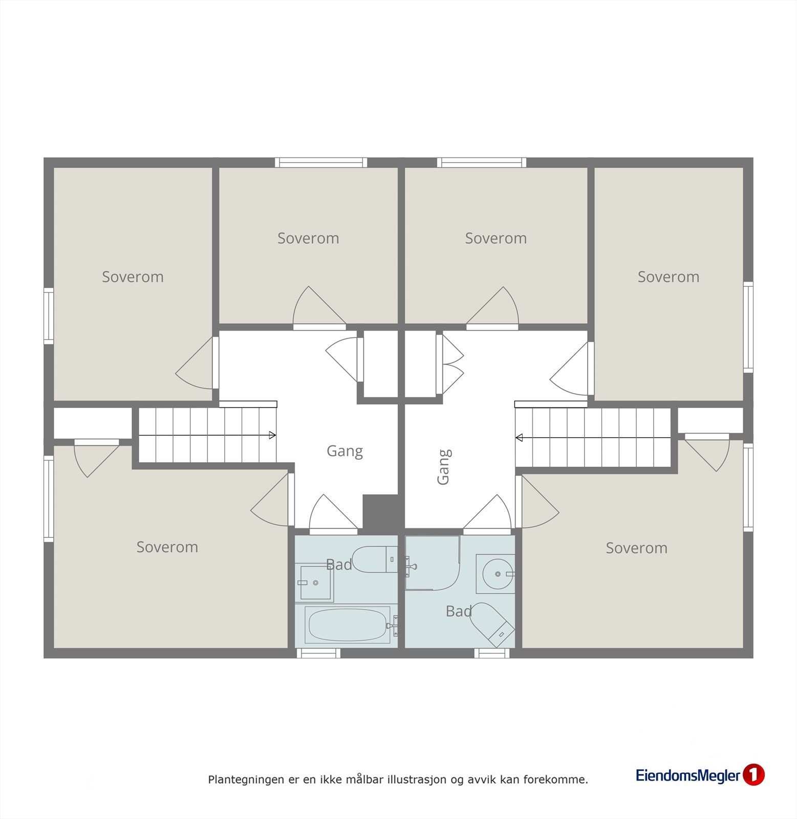 Planløysning loft Galleribilde