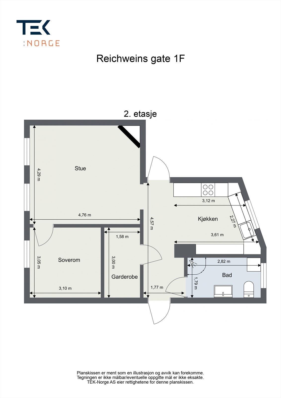 Plantegning. Galleribilde